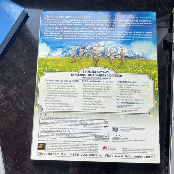 DVD CD BLU-Ray - the SOUND OF MUSIC -45th ANNIVERSARY EDITION - 4 Disc - Picture 5 of 12